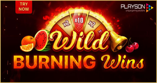 Wild Burning Wins Announced by Playson Limited